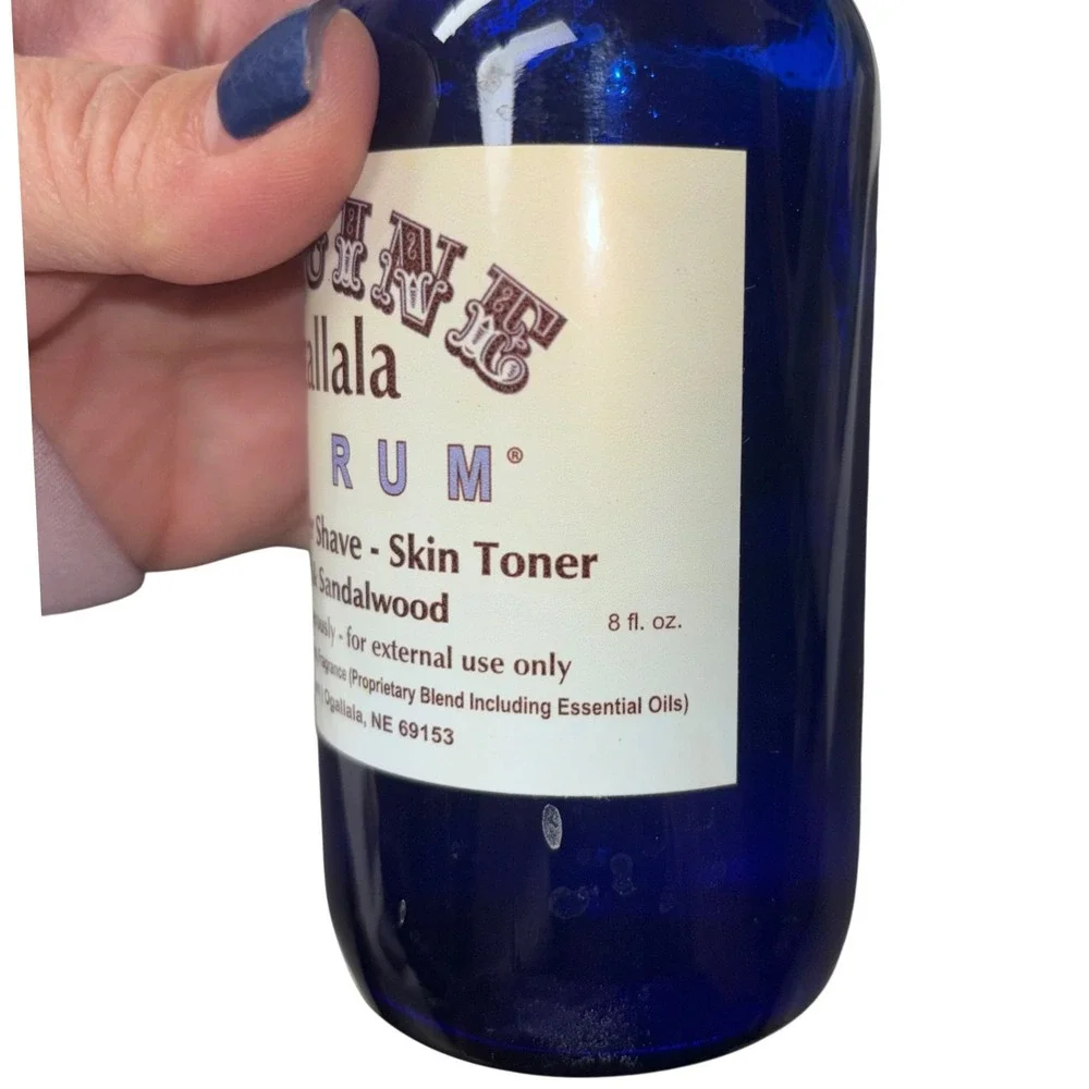 Genuine Ogallala | Bay Rum | Sandalwood | Aftershave Pre-Shave‎ Skin Toner 7.6oz